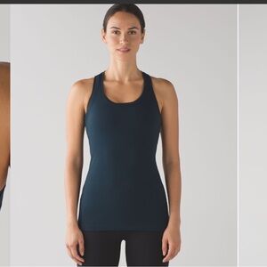Lululemon Racerback Tank - Nocturnal Teal
